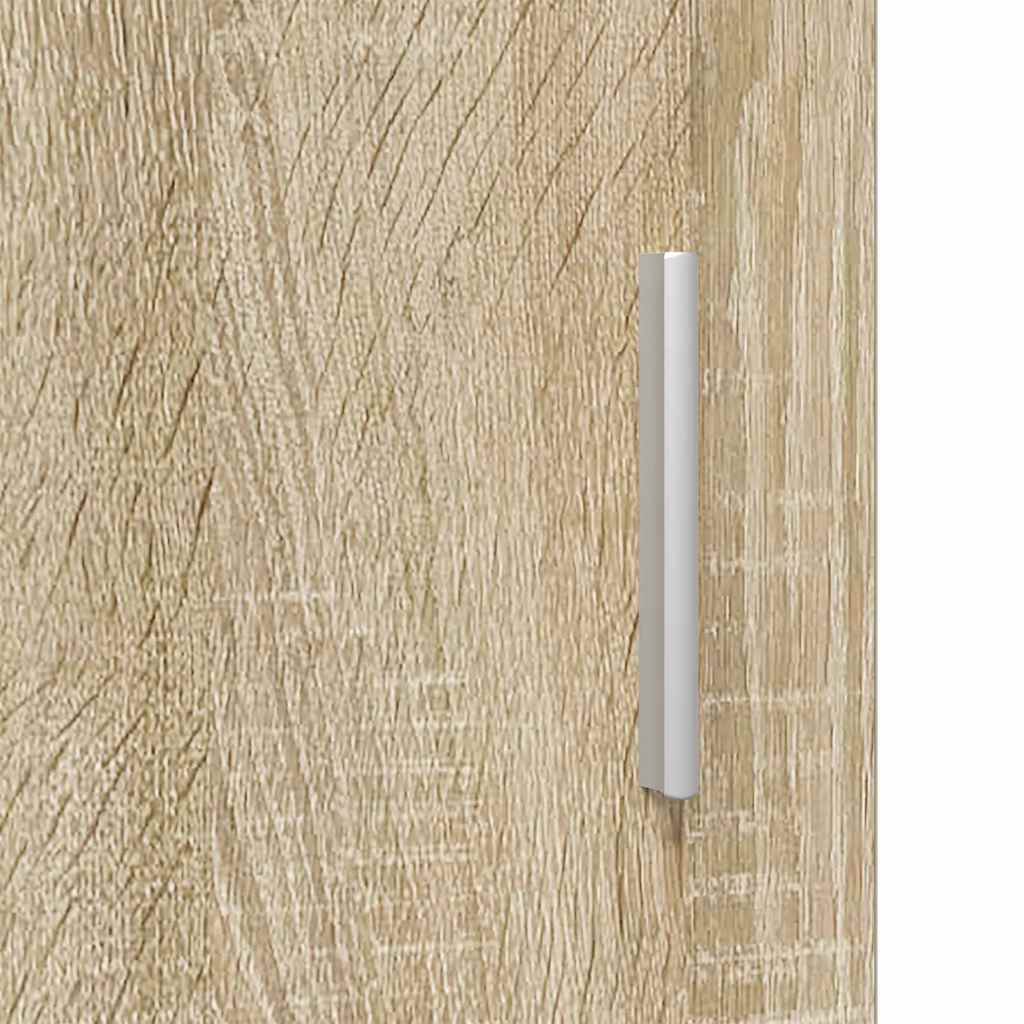 Badezimmer Schrank TULUM Sonoma-Eiche 37 x 31,5 x 203 cm